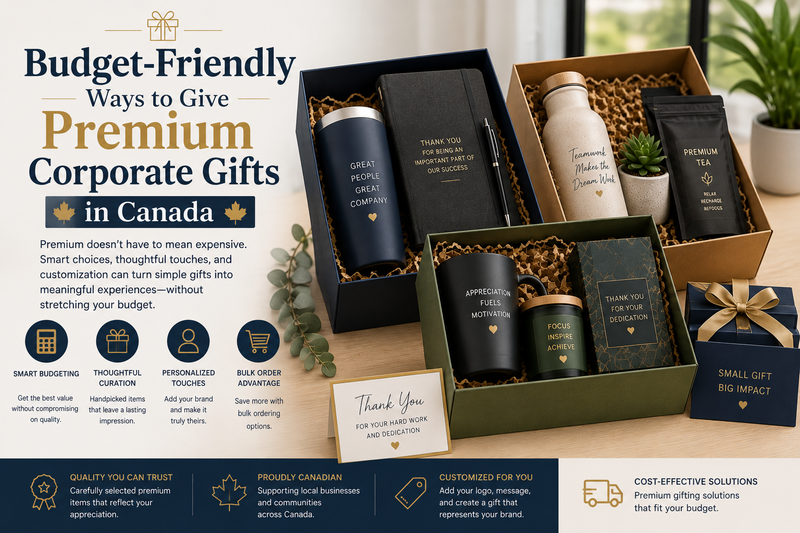 Budget-Friendly Ways to Give Premium Corporate Gifts in Canada