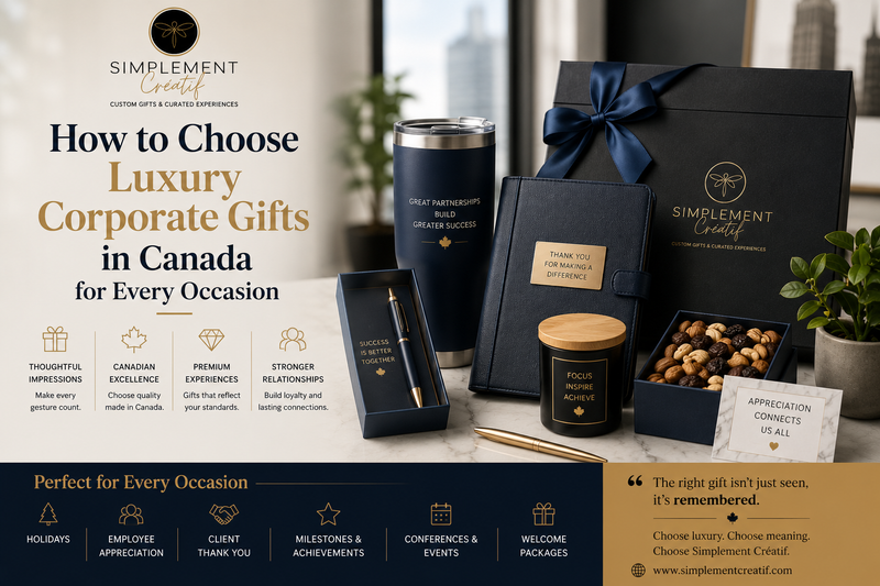 How to Choose Luxury Corporate Gifts in Canada for Every Occasion