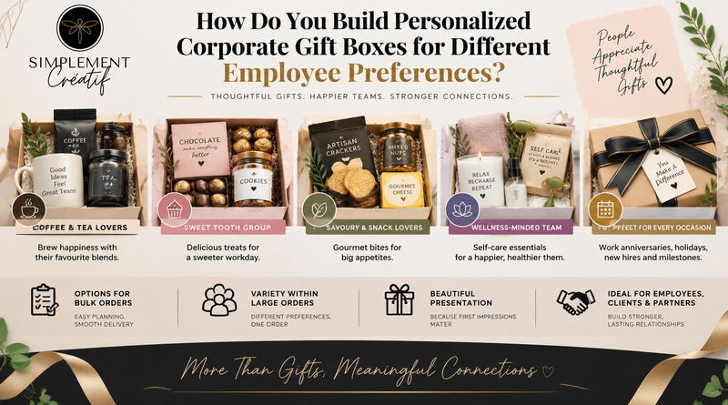 How Do You Build Personalized Corporate Gift Boxes for Different Employee Preferences?