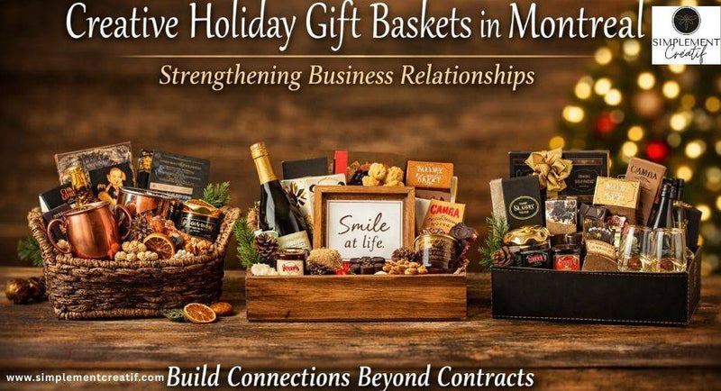 Creative holiday gift baskets in Montreal