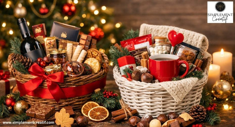 creative holiday gift baskets in Montreal