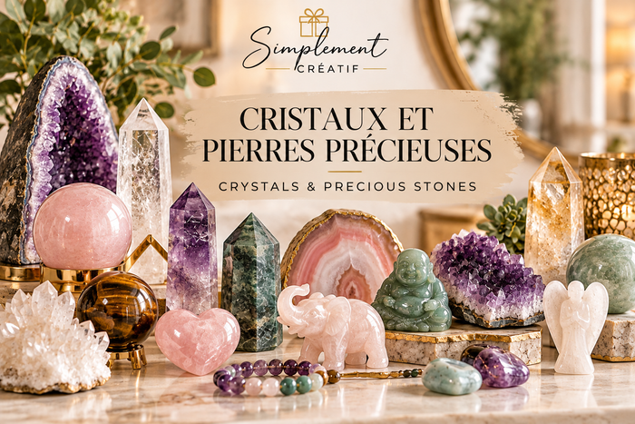 Cristaux et pierres précieuses