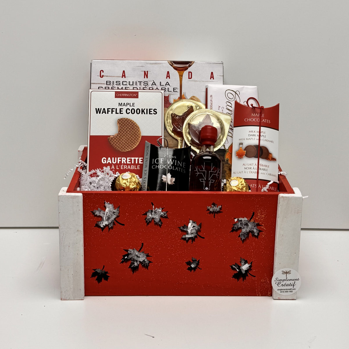 Panier d'érable canadien