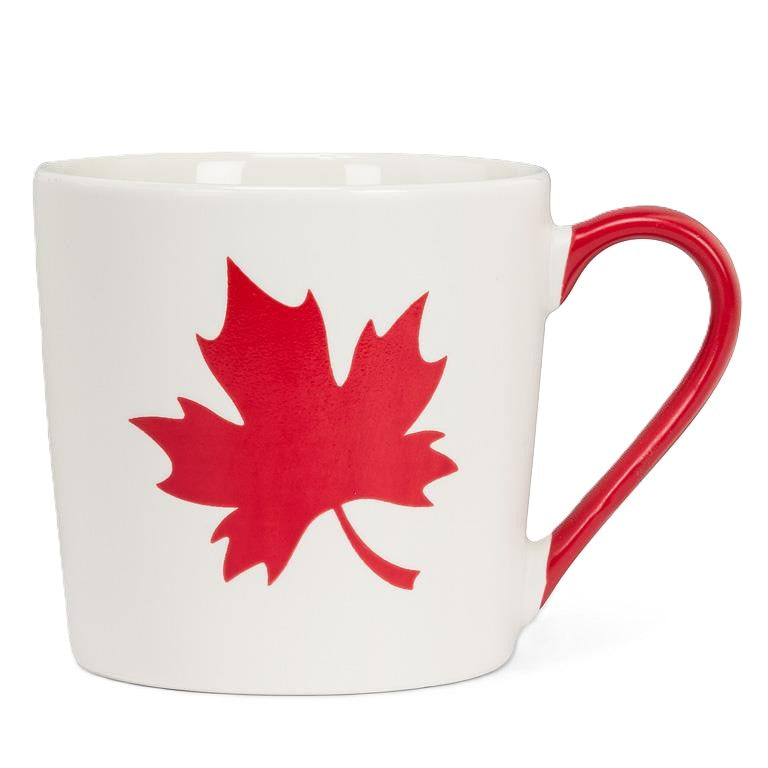 Tasse « Feuille d’érable » 3.5''H 13 oz