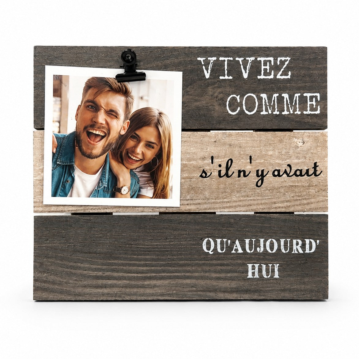 Tableau Décoratif  "La Vie et faite de petits bonheurs"