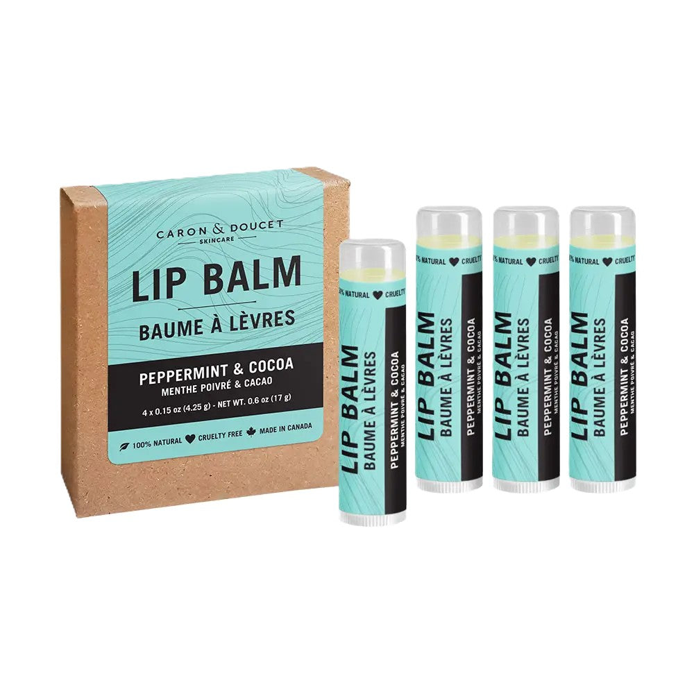 Baume à lèvres (lot de 4)