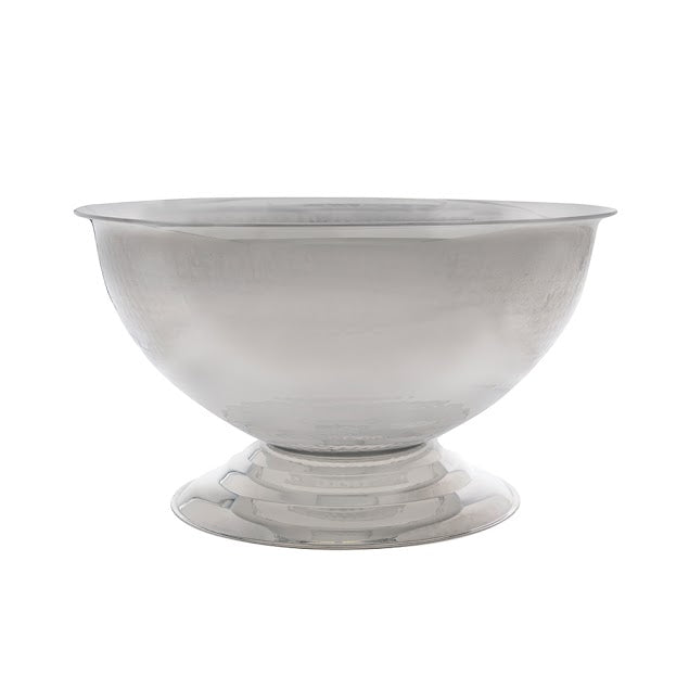 Bac à boissons chromé 40 cm (15,75 po) de diamètre × 23,5 cm (9,25 po) de hauteur