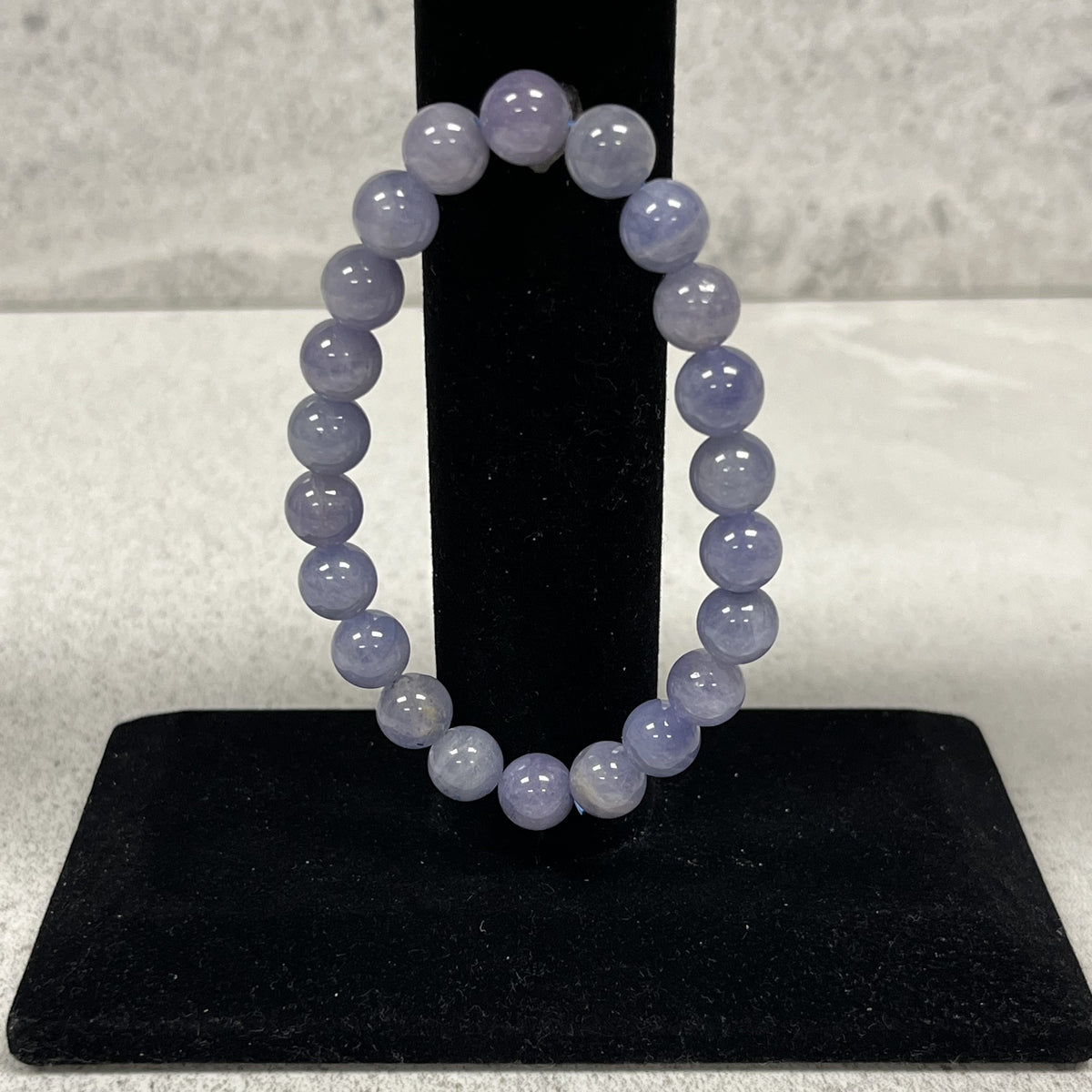 Bracelet Beads 8mm "Tanzanite"