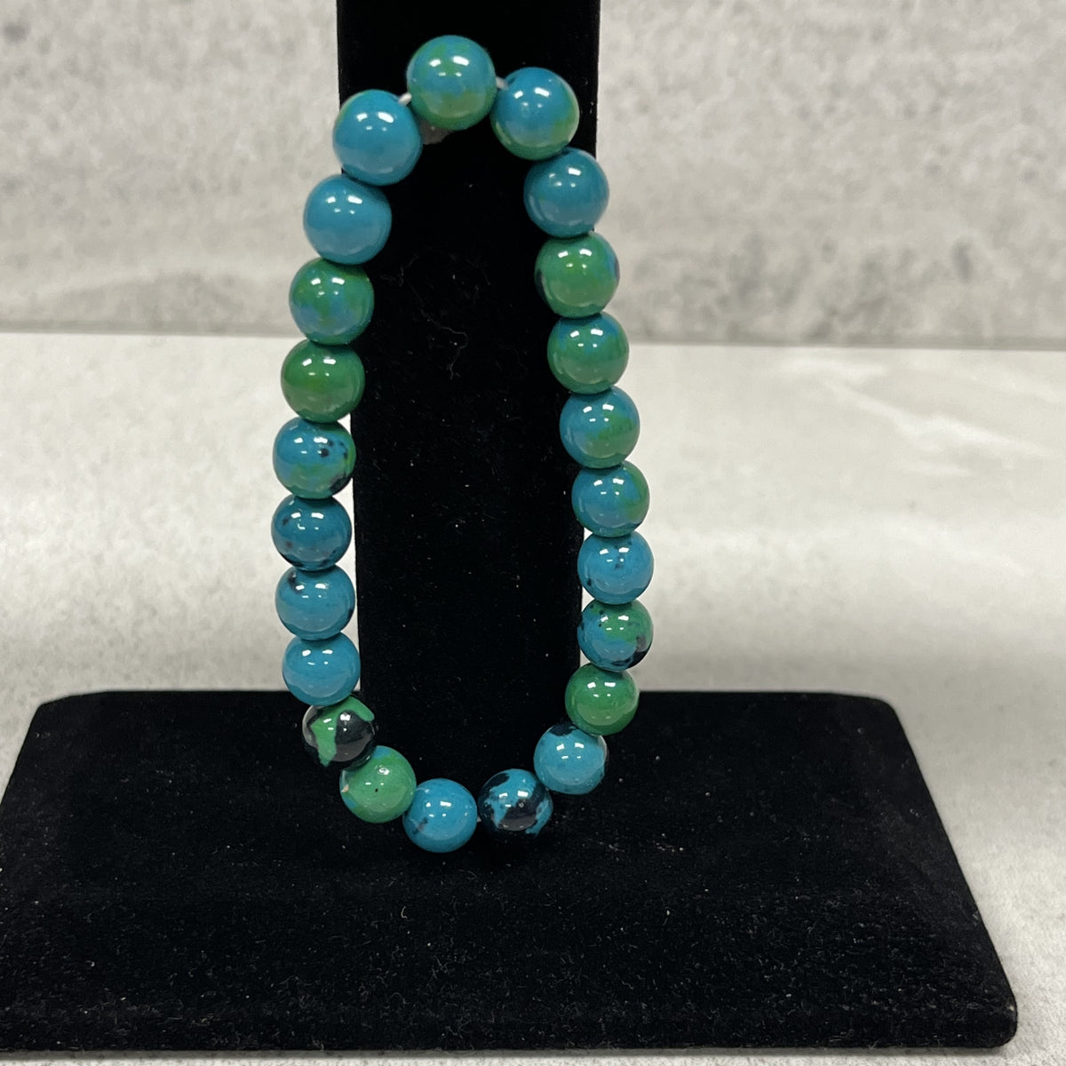 "Chrysocolla" Beads Bracelet