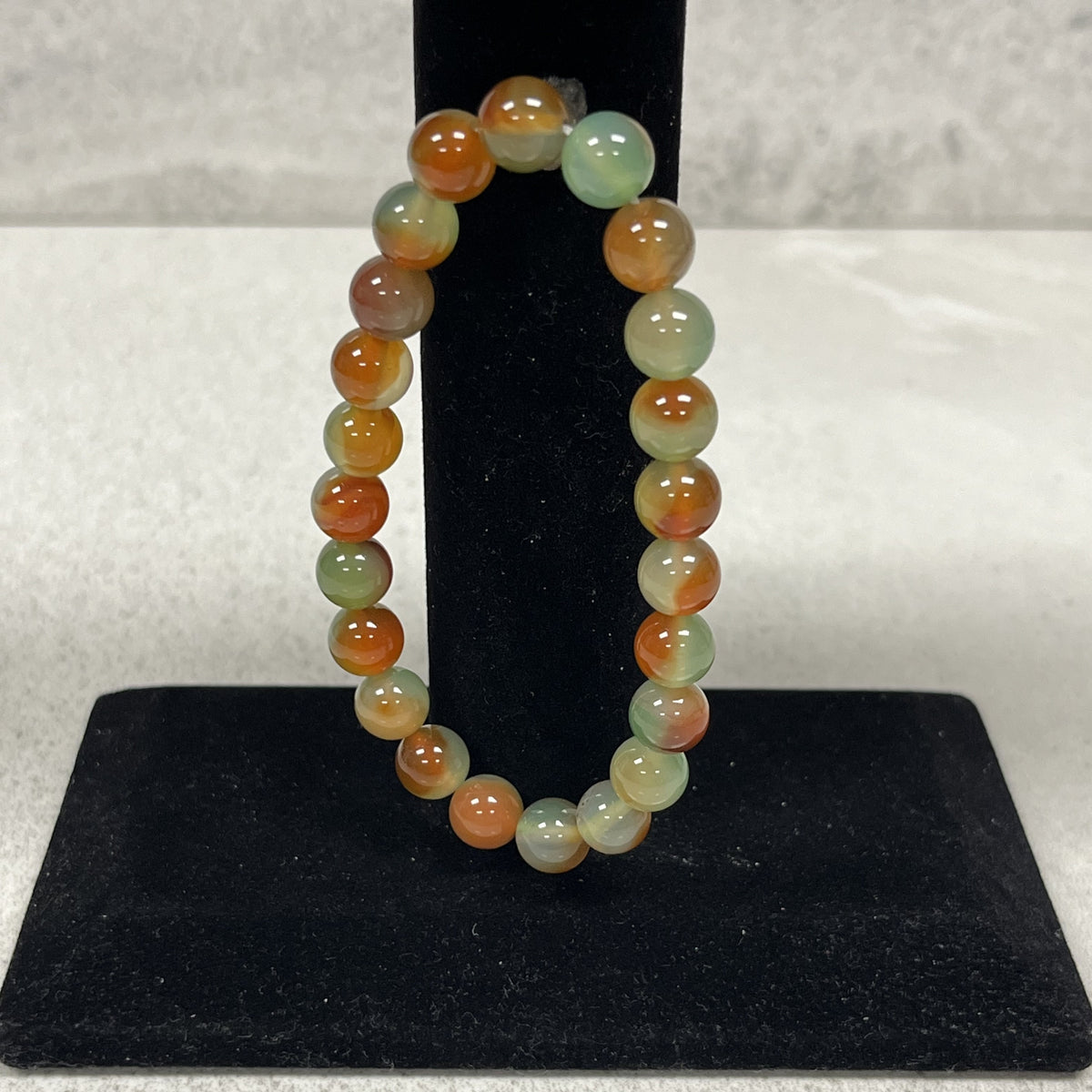 Bracelet Beads "Dyed Quartzite"