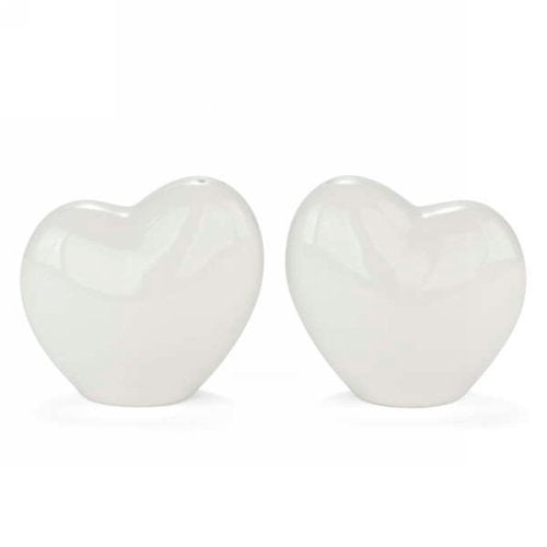 Duo Salière et Poivrière en Forme de Coeur,