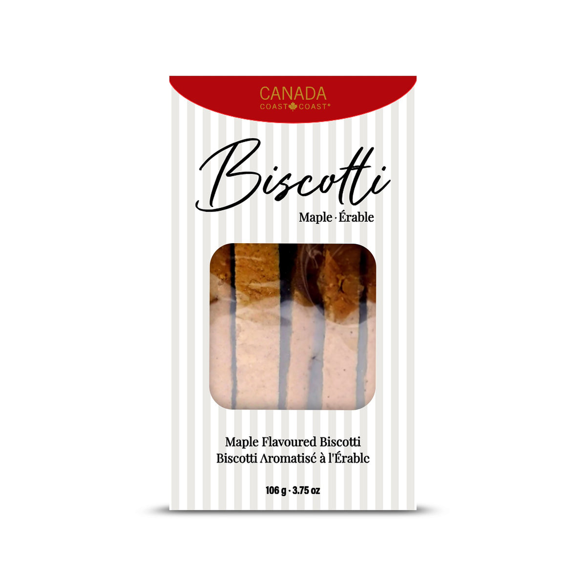 Biscotti Aromatisé À L’Érable, 106g.