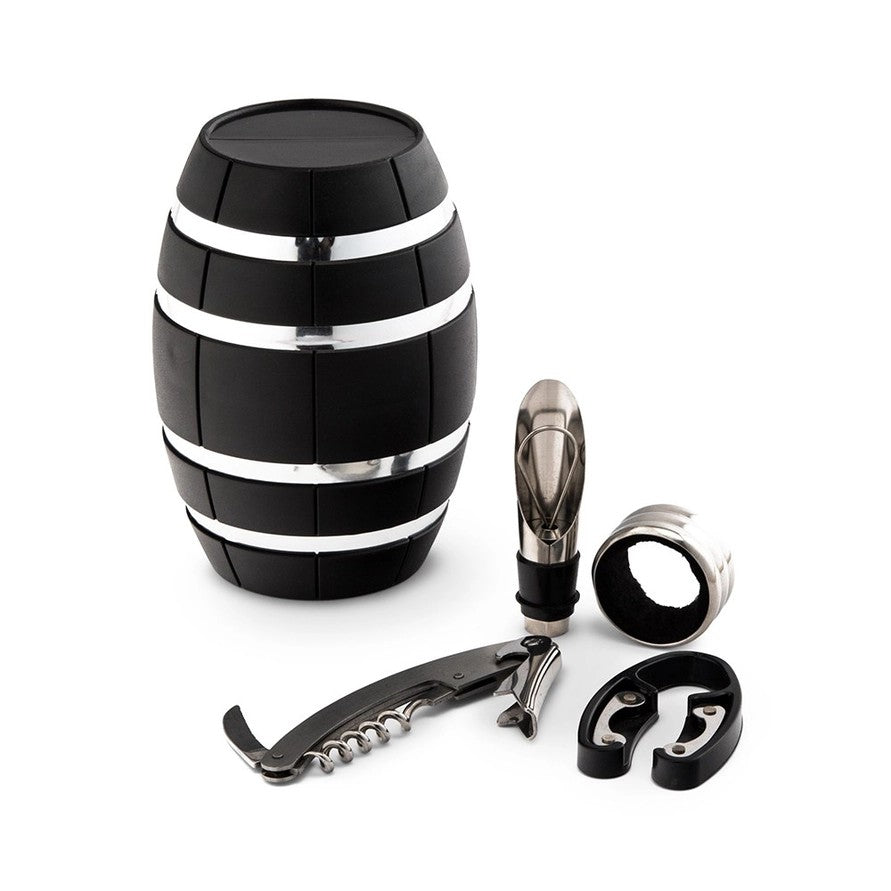 Coffret cadeau ouvre-bouteille de vin - Fût de vin miniature