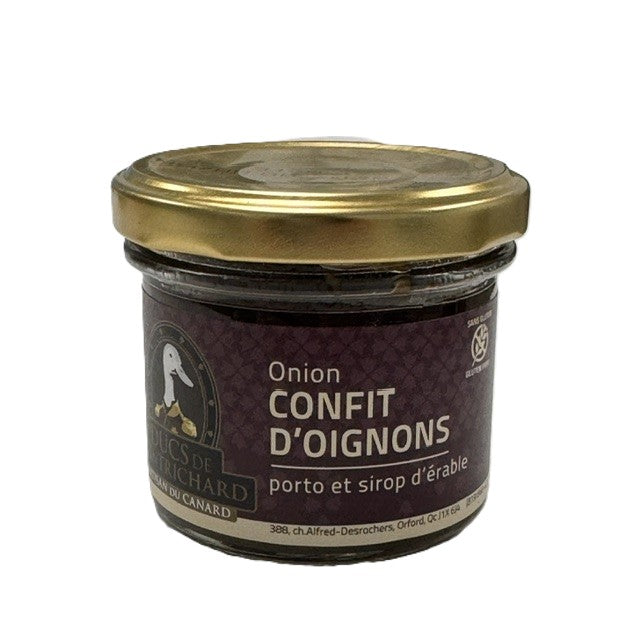 Confit D'Oignons Porto et Sirop d'Érable, 90g, Ducs de Montrichard
