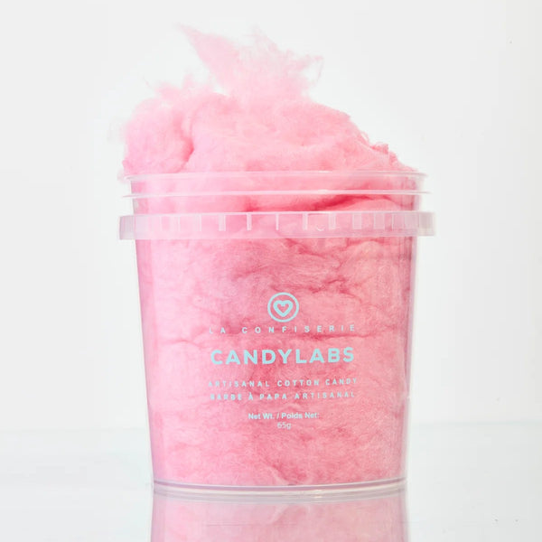 Barbe à papa artisanale – Saveur fraise – 65 g