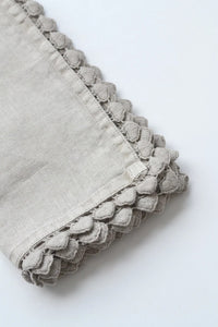 Serviette de table en lin Orvveto vendu a l'unite Naturel