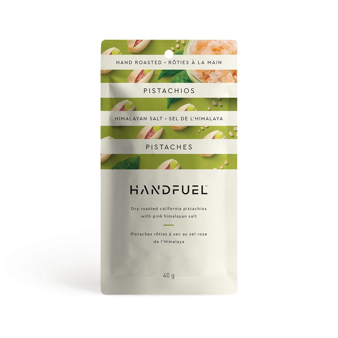 Pistaches Handfuel grillées à sec et sel de l’Himalaya 40 g