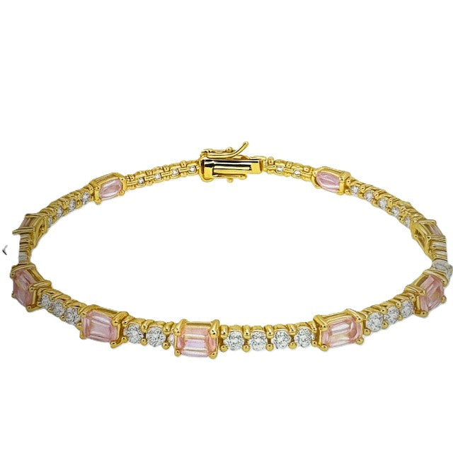 Bracelet Aura – Bracelet Tennis Rose