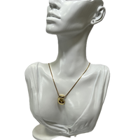 Collier avec Chaîne Plaqué Or Initiale C – Belle par Elle Barré
