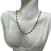 Necklace Green Bubbles Belle by elle barred