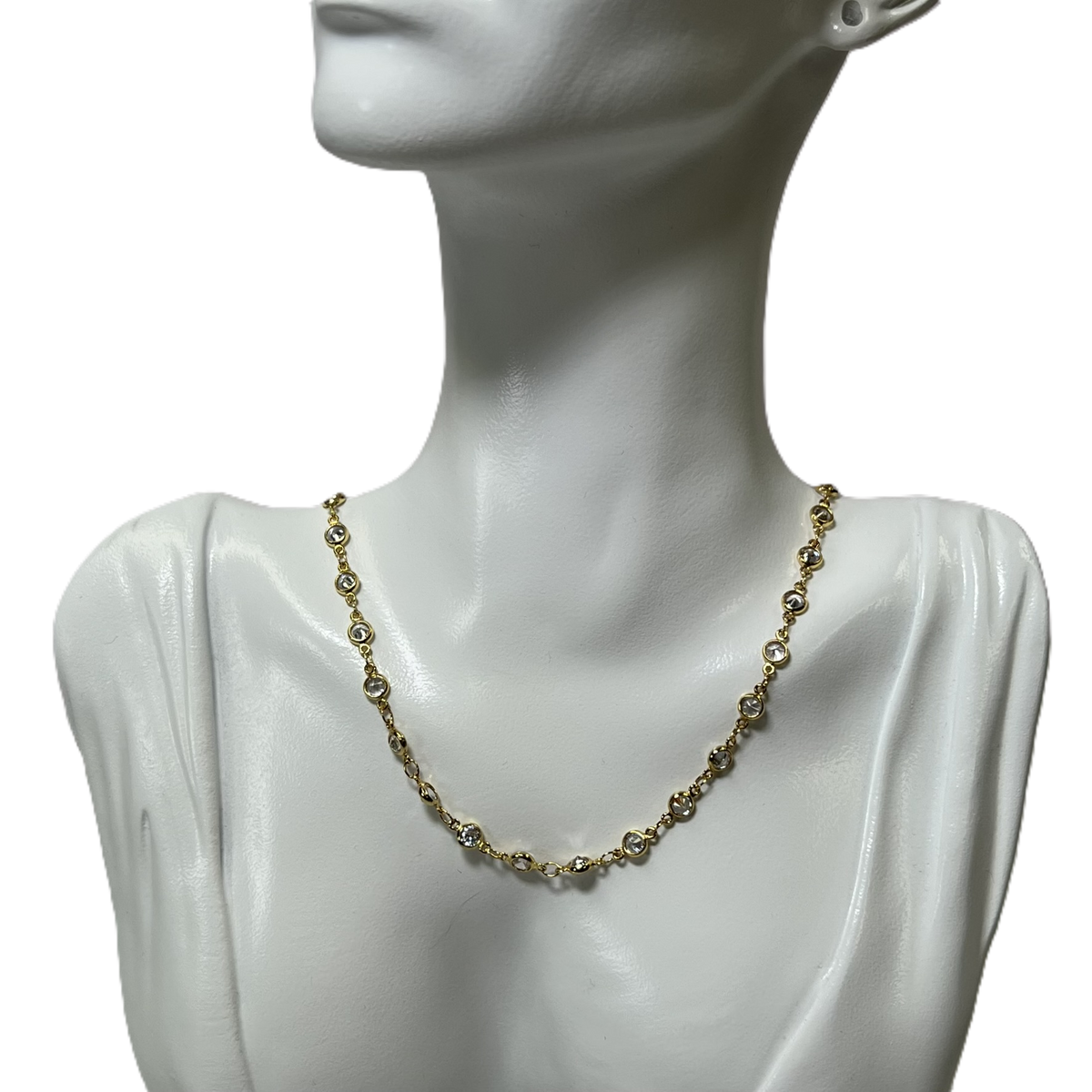 Necklace Clear Bubbles Belle by elle barred
