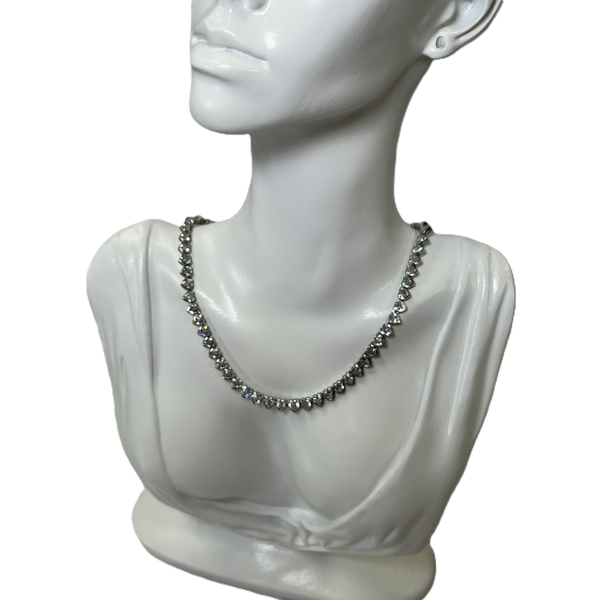 Cupid Necklace Collier Tennis Cœur