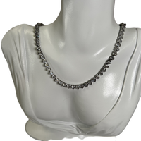 Cupid Necklace Collier Tennis Cœur