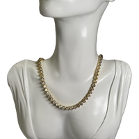 Collier Cupid – Collier Tennis Cœur Plaque Or