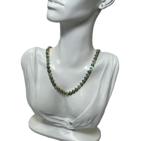 Collier Cupid – Collier Tennis Cœur Turquoise et Zircon