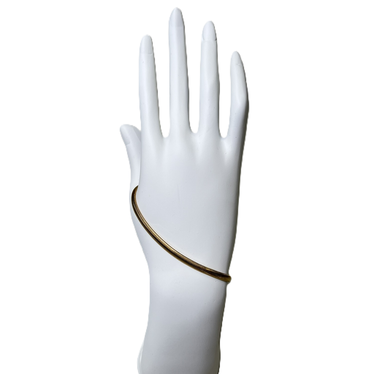 "Pyrite" Snake Bracelet