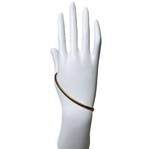 "Pyrite" Snake Bracelet