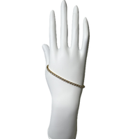 Clear Country Club Belle by elle barred bracelet