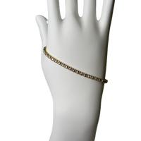 Clear Country Club Belle by elle barred bracelet