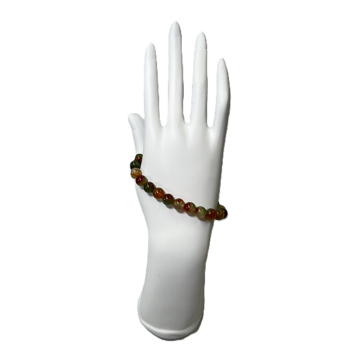 Bracelet Beads "Dyed Quartzite"