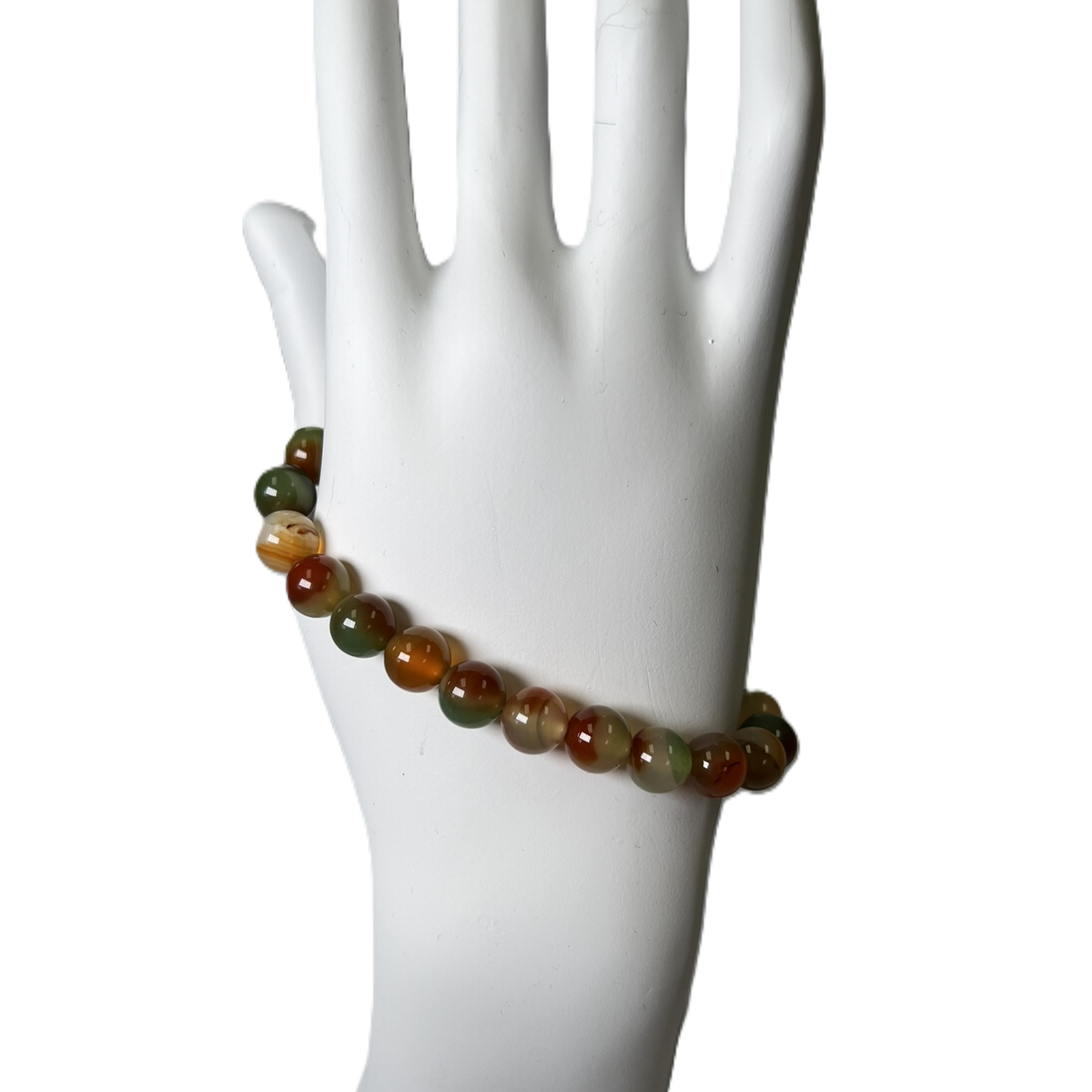 Bracelet Beads "Dyed Quartzite"