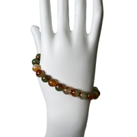 Bracelet Beads "Dyed Quartzite"