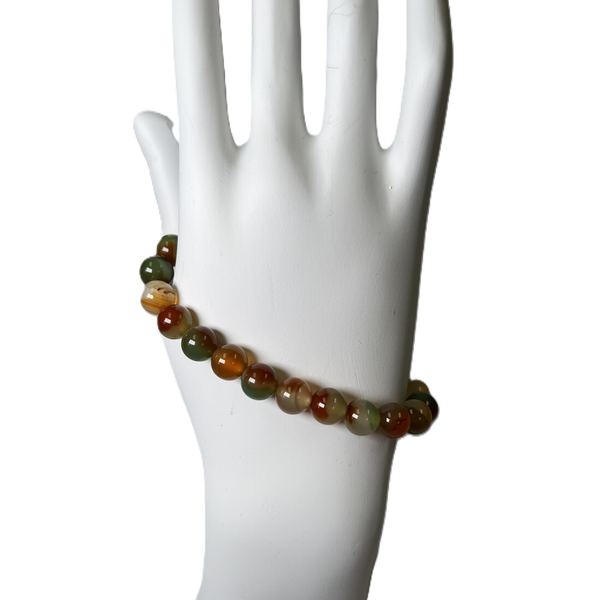 Bracelet Beads "Dyed Quartzite"