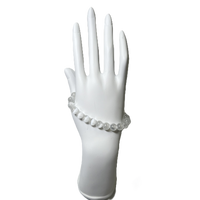 "Selenite" Beads Bracelet