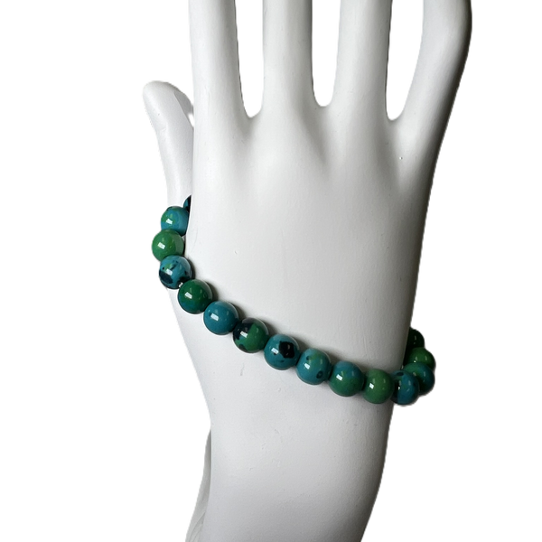 "Chrysocolla" Beads Bracelet