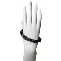 Beads Square "Charoite" Bracelet Beads