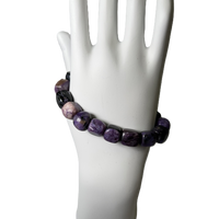 Beads Square "Charoite" Bracelet Beads