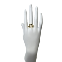 Ring M Initial Bubble Adjustable Belle by elle barred