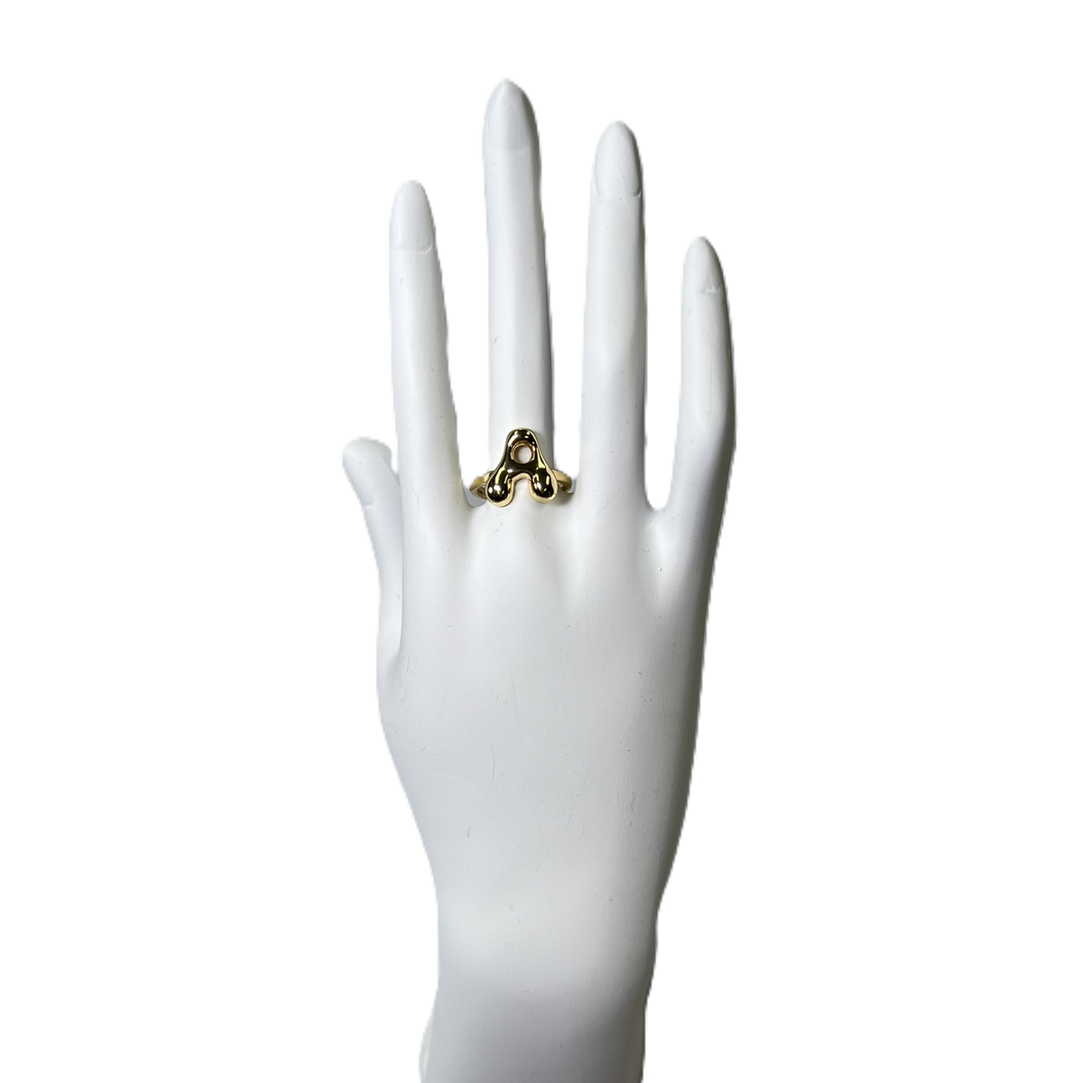 Ring A Initial Bubble Adjustable Belle by elle barred