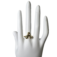 Ring A Initial Bubble Adjustable Belle by elle barred