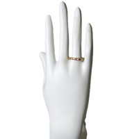 Ring Clear Bubbles Stackable Adjustable Belle by elle barred