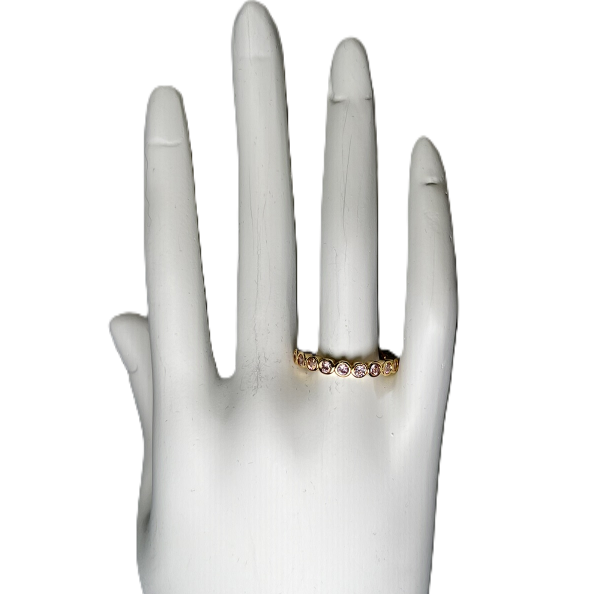 Ring Clear Bubbles Stackable Adjustable Belle by elle barred