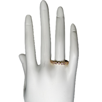 Ring Clear Bubbles Stackable Adjustable Belle by elle barred