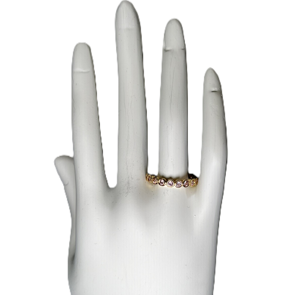 Ring Clear Bubbles Stackable Adjustable Belle by elle barred