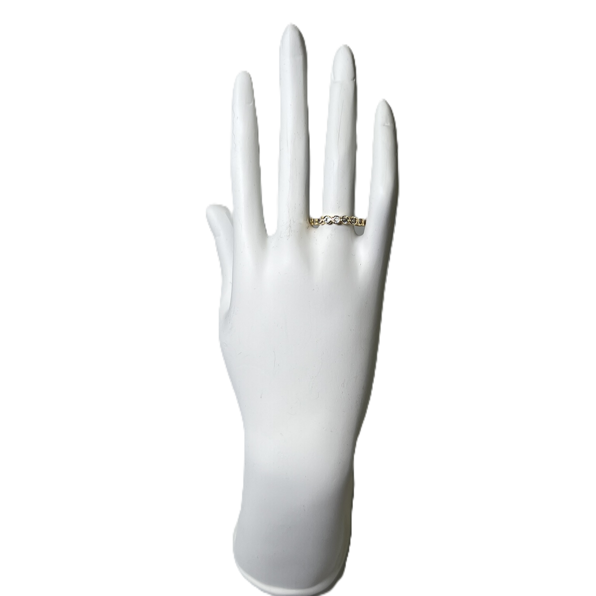 Ring Clear Bubbles Stackable Adjustable Belle by elle barred