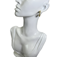 Boucles d’oreilles Créoles Givrées